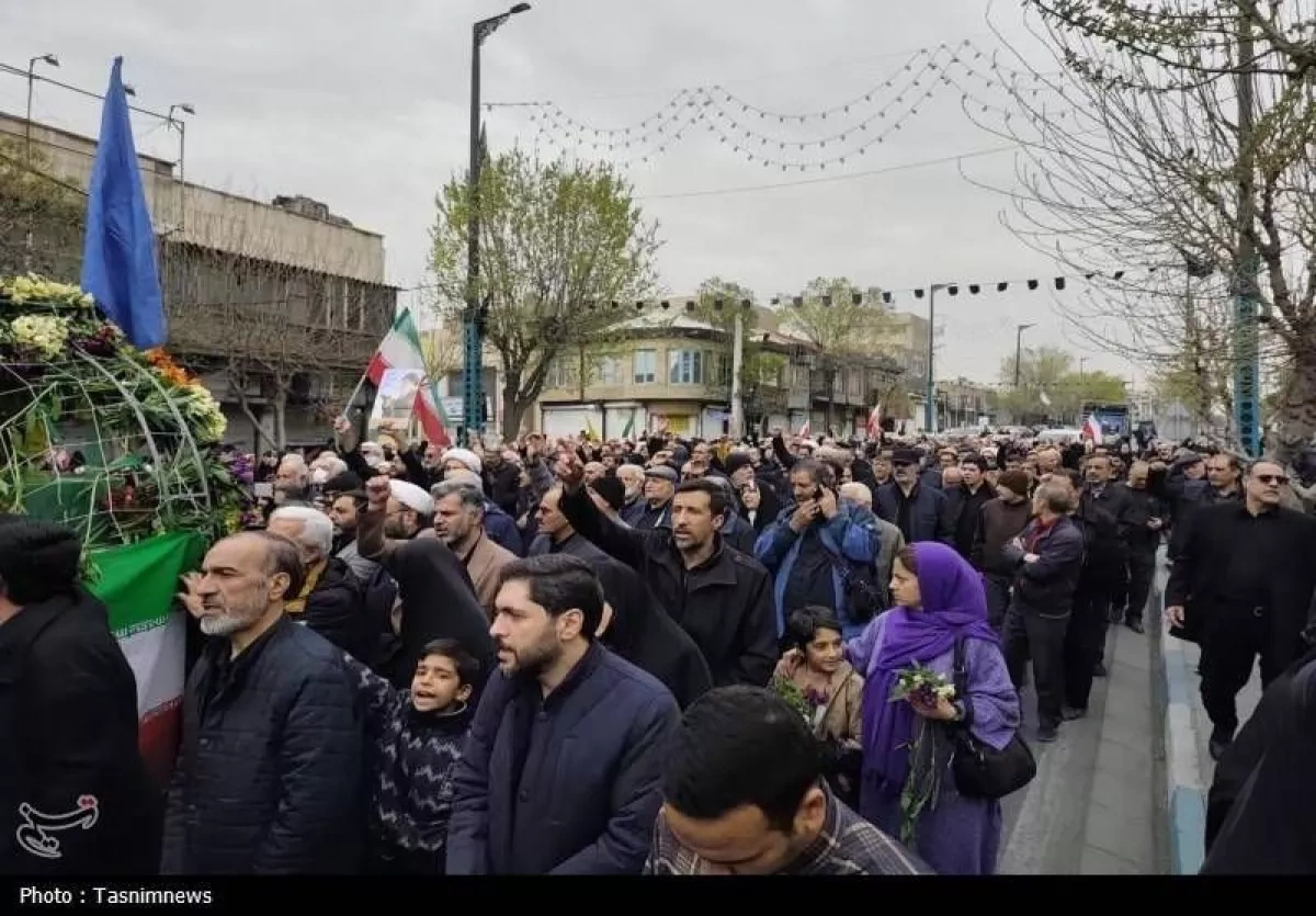 Iran holds farewell ceremony for Maj Gen Babaeian PHOTO