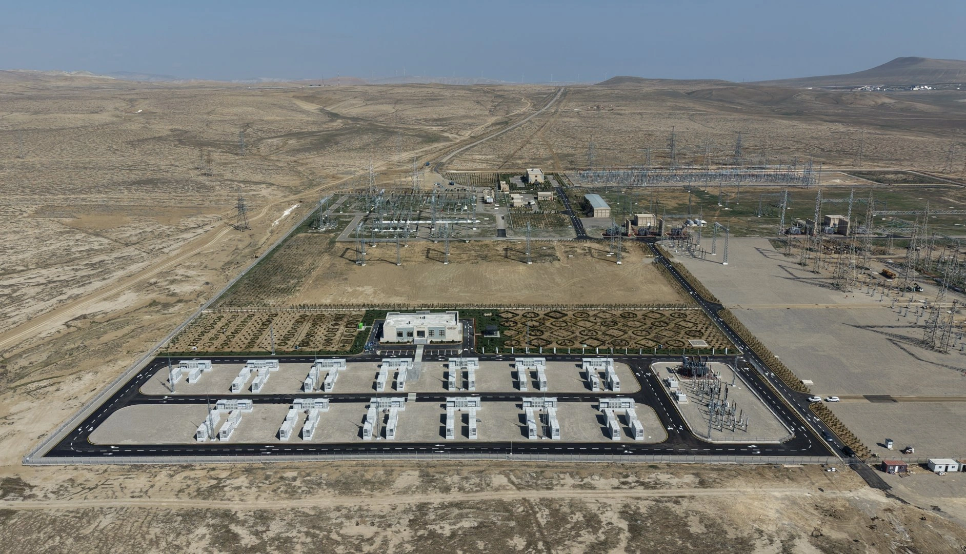 President Ilham Aliyev attends opening of Absheron Battery Energy Storage Center (PHOTO)
