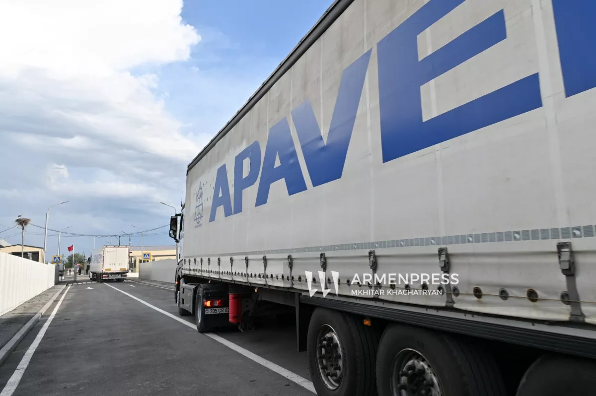 Armenia’s 80-tonne aid convoy heads to Lebanon via Türkiye PHOTO