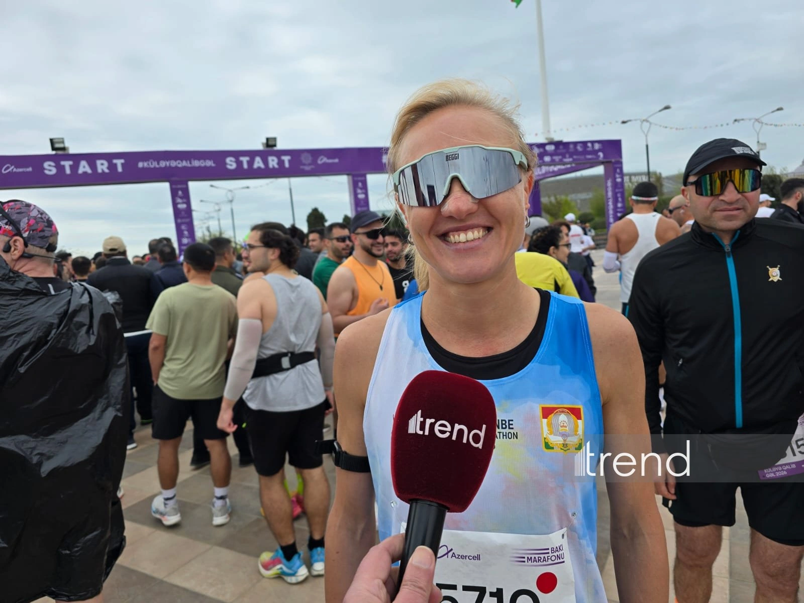 Sporting spirit and strong support can be felt at Baku Marathon – Russian participant