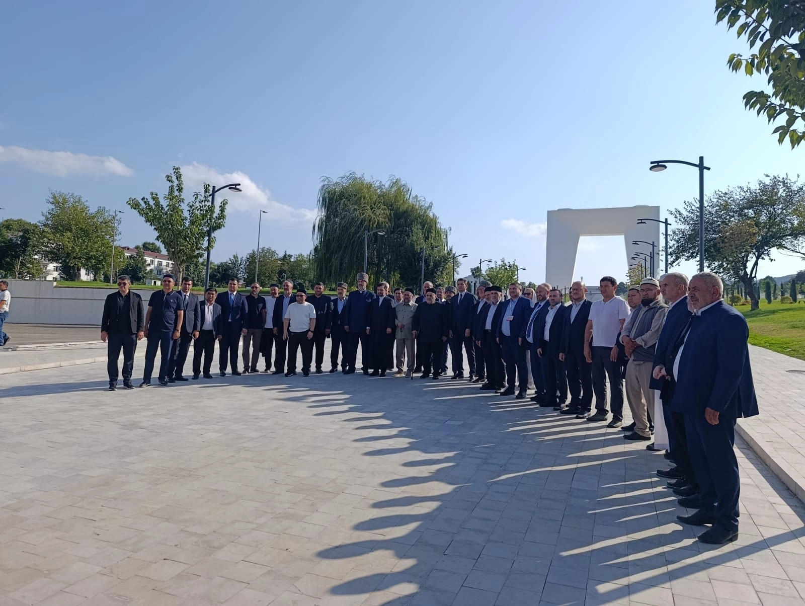 Participants of int'l Sheikh Bakuvi conference visit Azerbaijan's Khankendi (PHOTO)