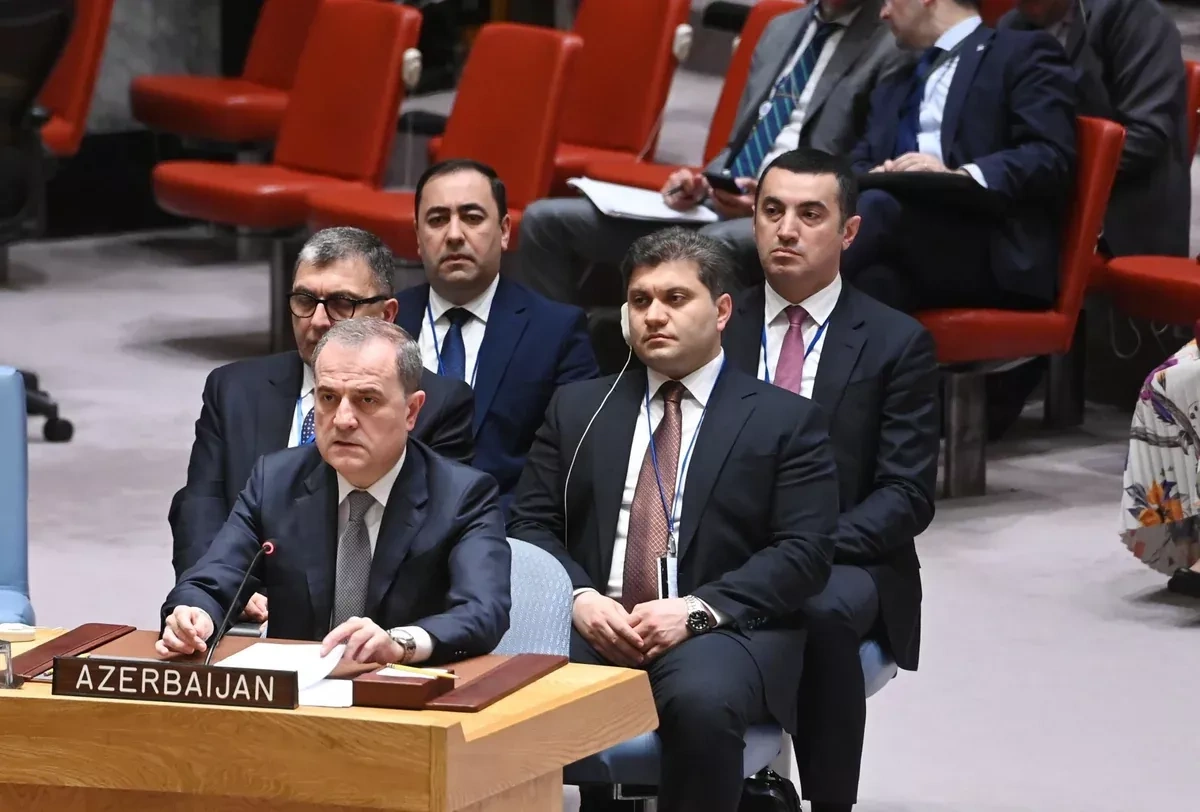 Azerbaijani FM addresses UN Security Council debate on global order