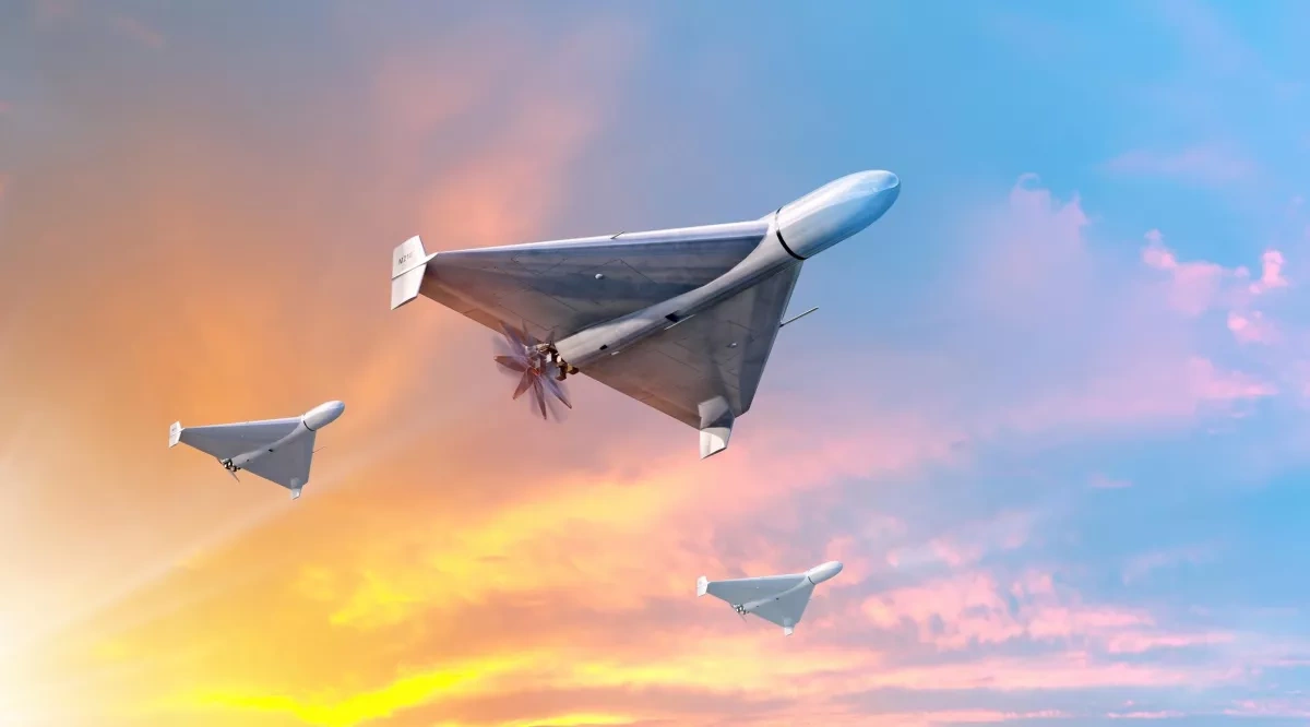 Ukraine downs nearly 100 Russian drones in overnight strike PHOTO