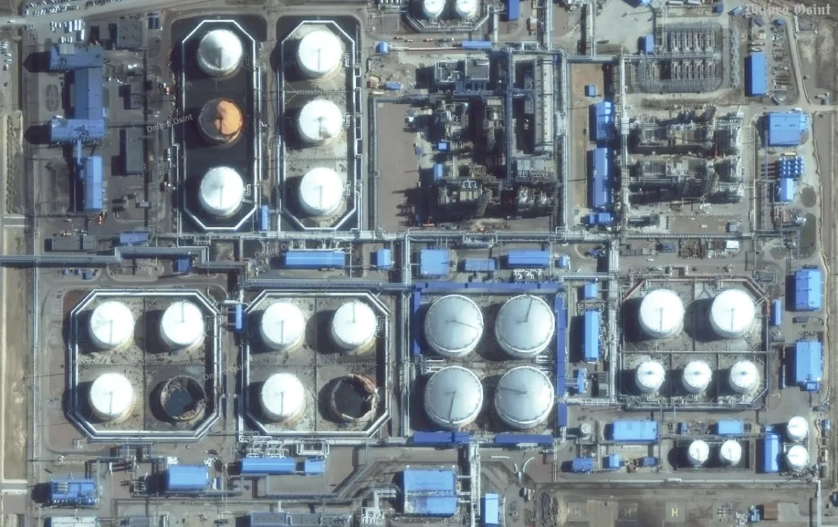 ASTRA: Ukrainian drone strikes severely damage Russian oil terminals PHOTO / VIDEO