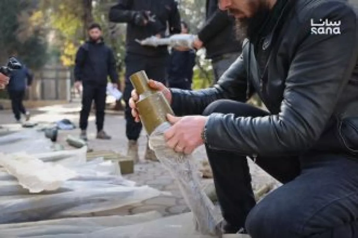 Syria thwarts major weapons smuggling attempt into Lebanon PHOTO
