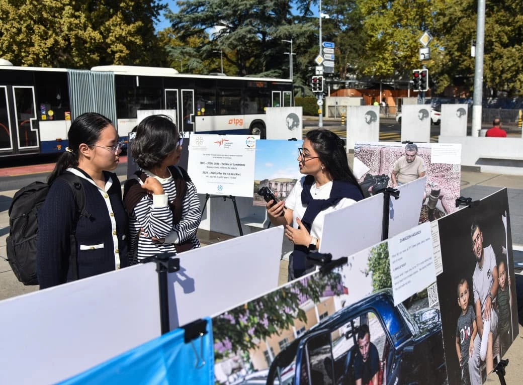 Photo exhibition on Armenia's mine war against Azerbaijan opens in Geneva