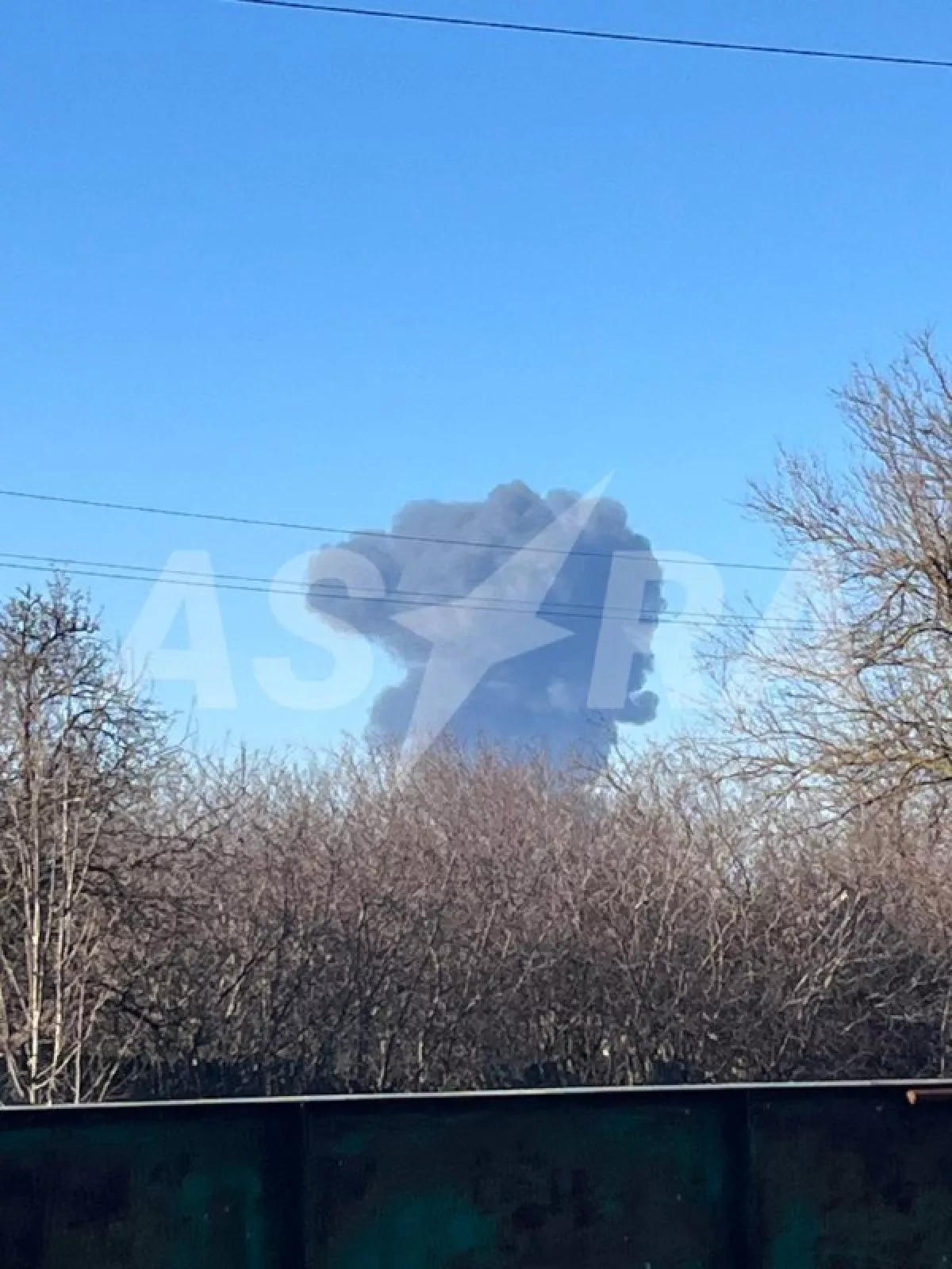 Novoshakhtinsk oil refinery hit and burning in Russia’s Rostov region photo