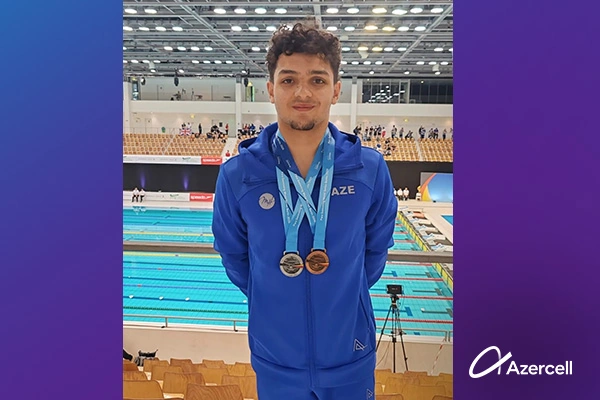 Young Paralympians supported by Azercell win 34 international medals (PHOTO)