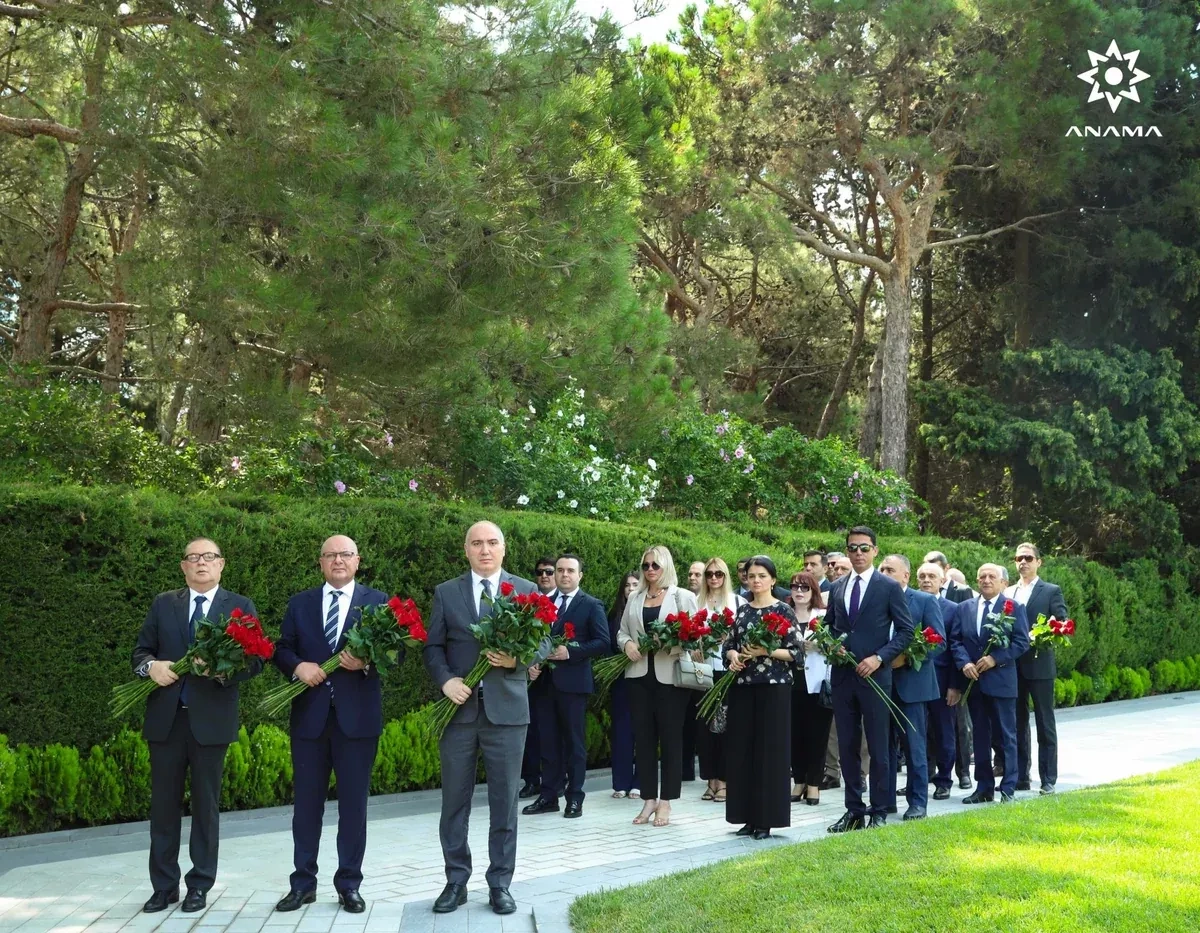 Azerbaijan's Mine Action Agency honours memory of national leader PHOTO