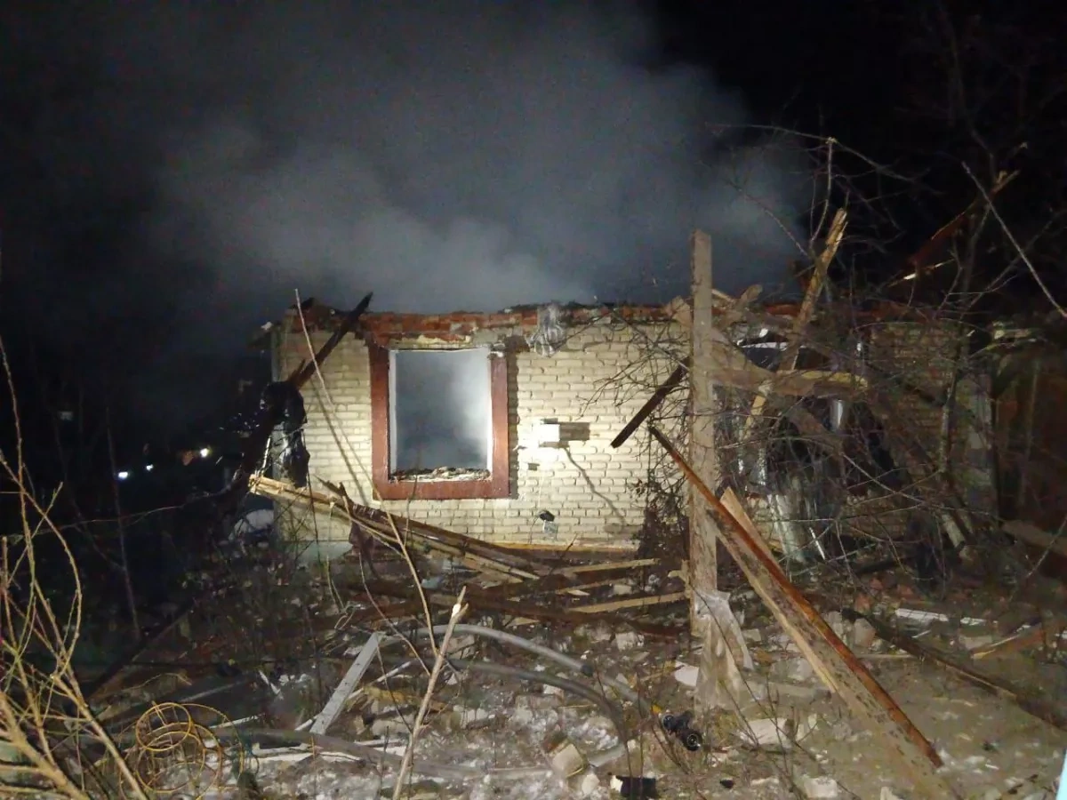 Russian strikes in Ukraine's Donetsk cause damage, trigger evacuations PHOTO