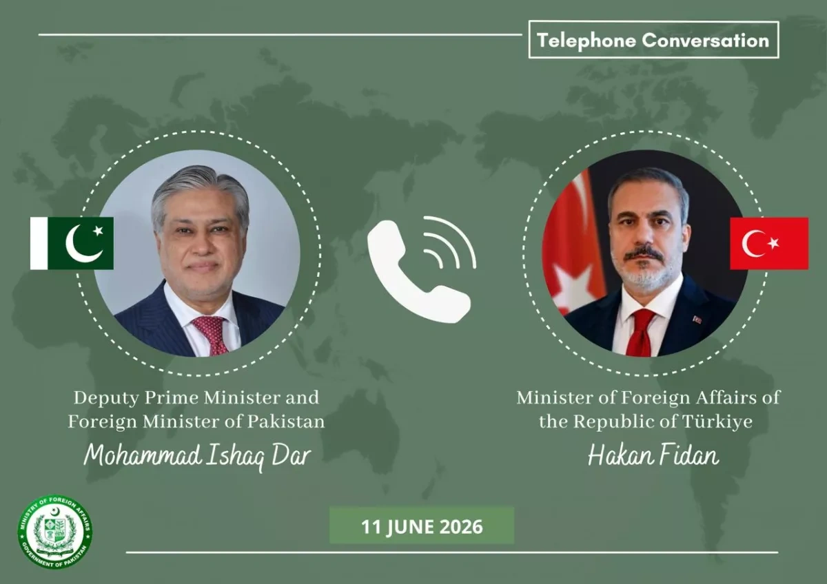 Pakistan, Türkiye emphasise dialogue in talks on regional situation