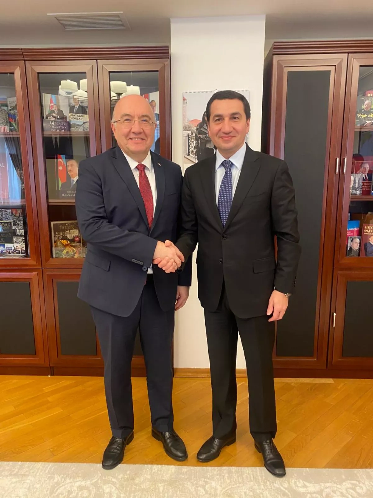 Azerbaijani presidential aide holds strategic talks with Turkish diplomats PHOTO