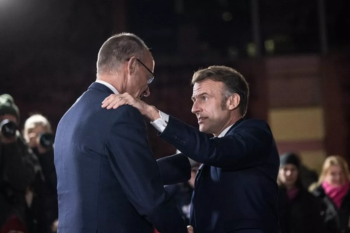 FT: Ukraine funding deal masks deepening Franco-German divide