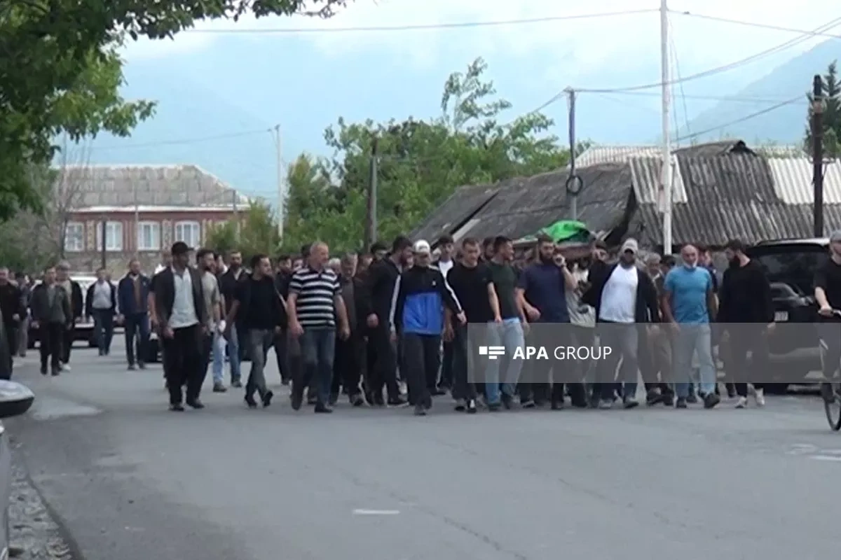 Azerbaijani seamen killed in Sea of Azov drone attack laid to rest PHOTO
