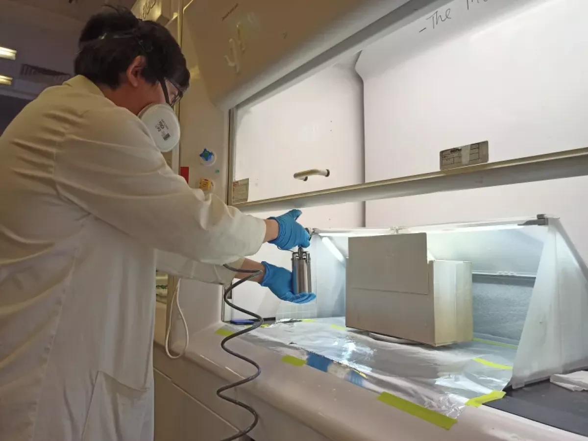 Scientists create rooftop paint that cools cities and harvests water PHOTO