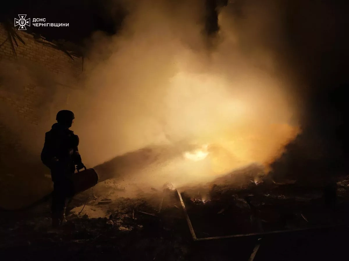 Russian drone attacks disrupt power, injure civilians in Ukraine’s Chernihiv PHOTO