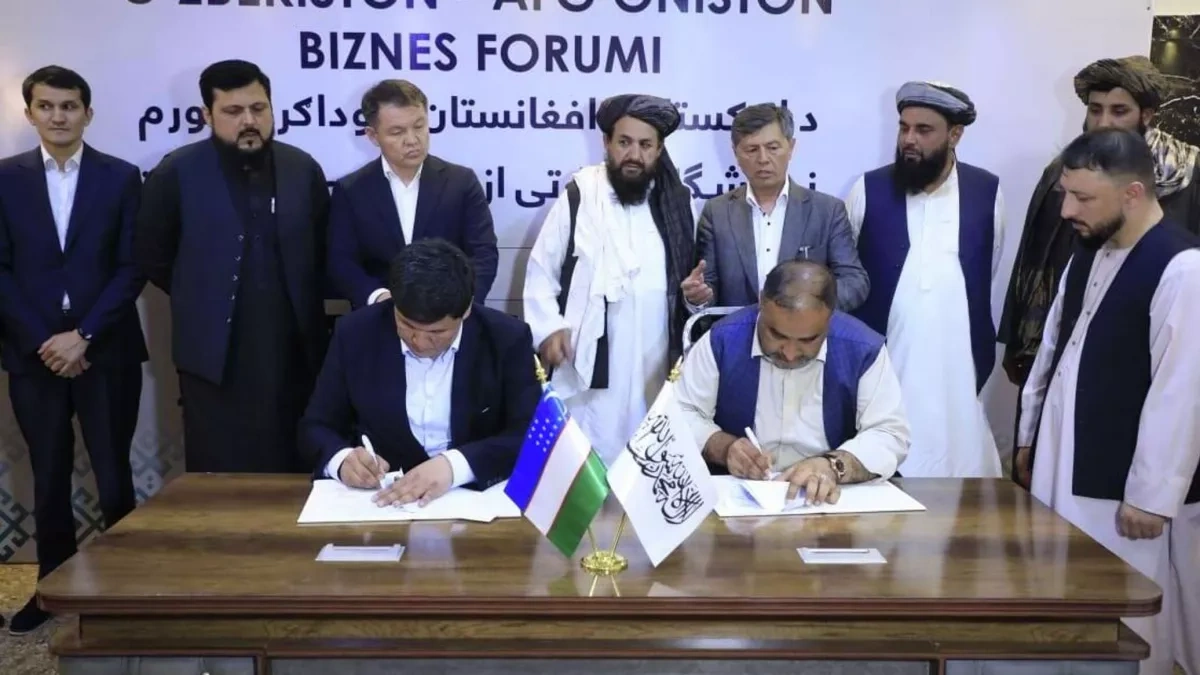 Afghanistan, Uzbekistan sign deals worth over $100 million