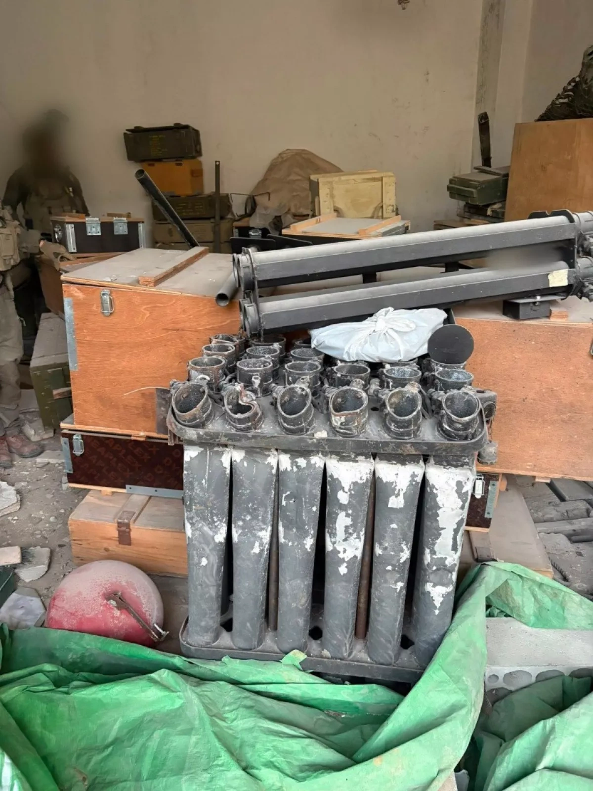 Israeli army destroys Hezbollah tunnel, arms depot in southern Lebanon PHOTO
