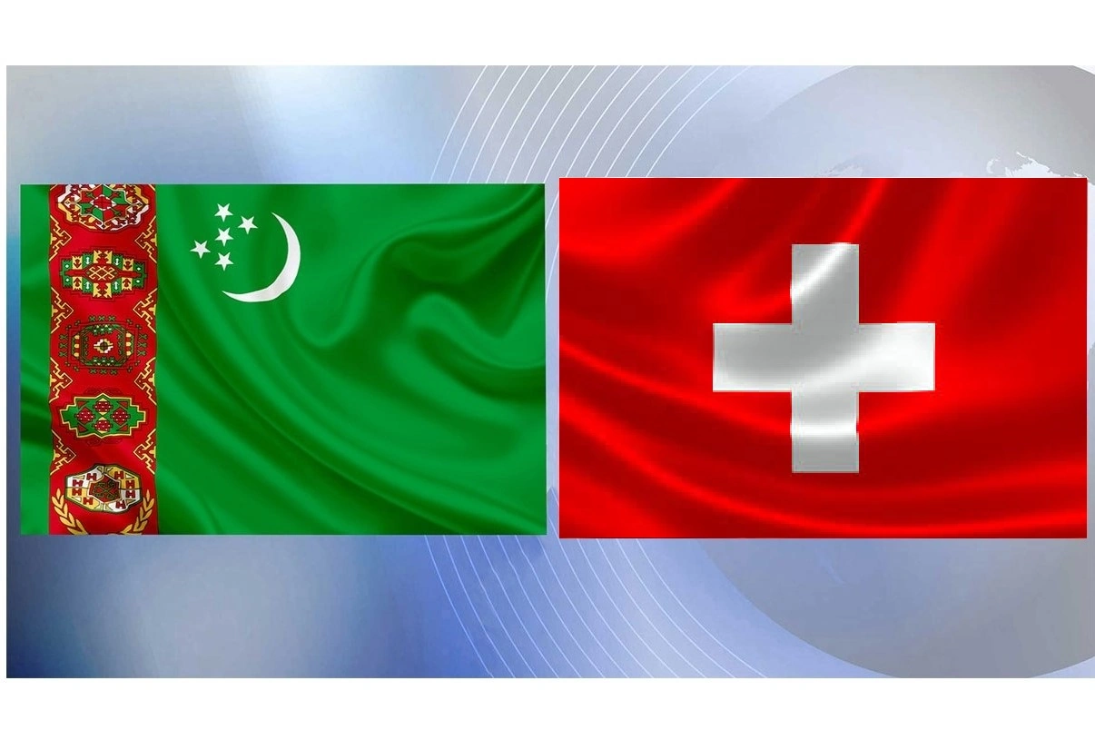 Turkmen president receives Swiss vice president, OSCE chair