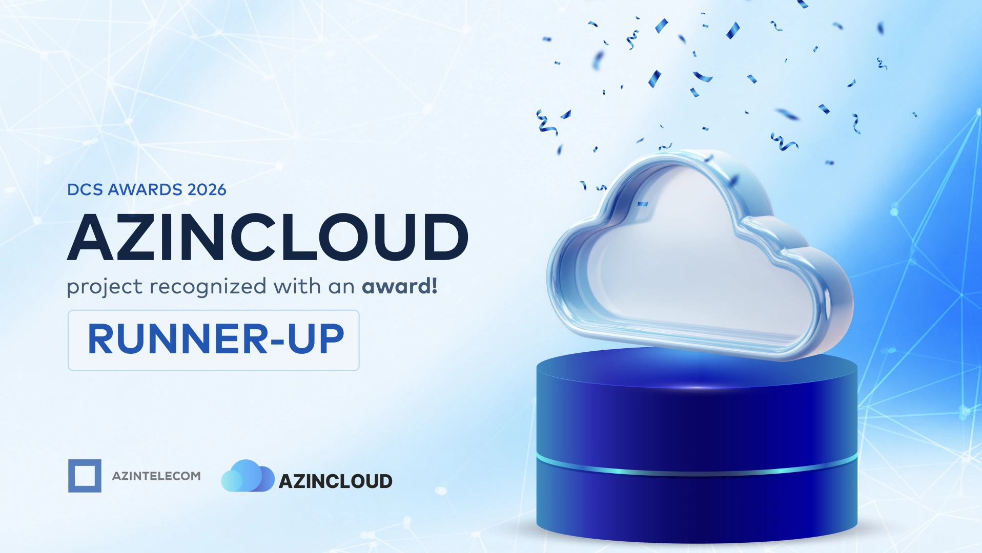 Another international success for AzInTelecom in cloud services!