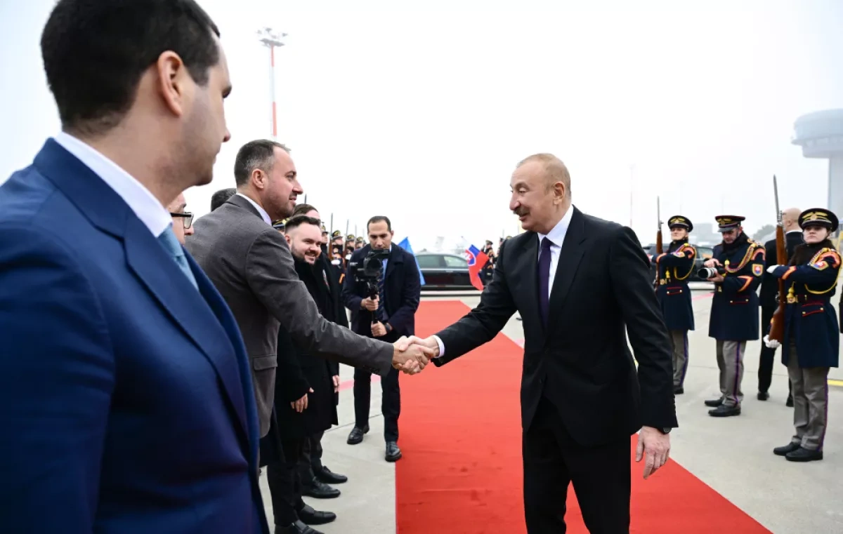 President Ilham Aliyev concludes official visit to Slovakia PHOTO