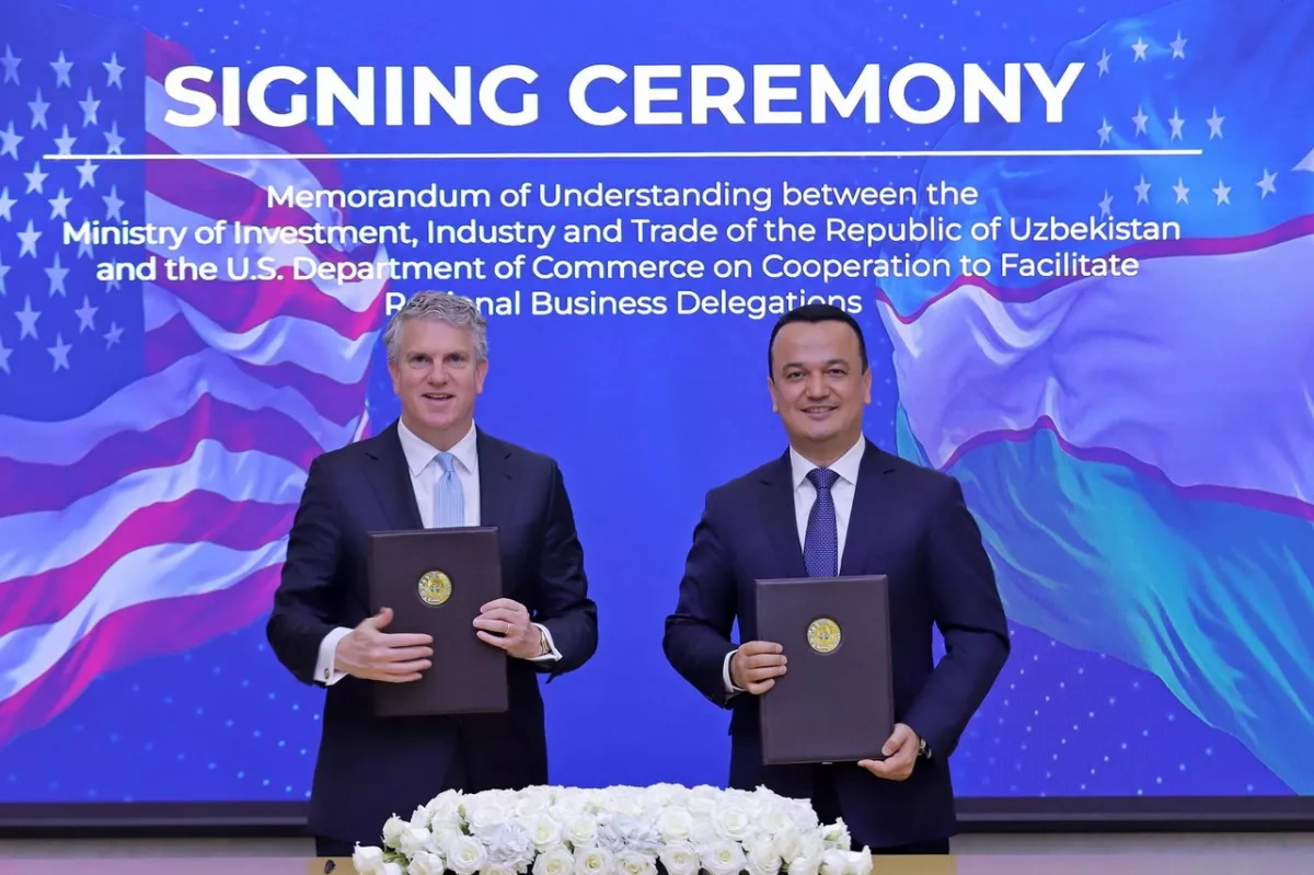 US, Uzbekistan discuss AI cooperation, sign memorandum