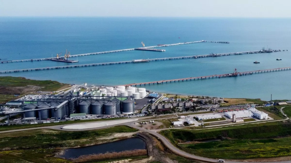 UAV attack damages port infrastructure in Russia’s Taman