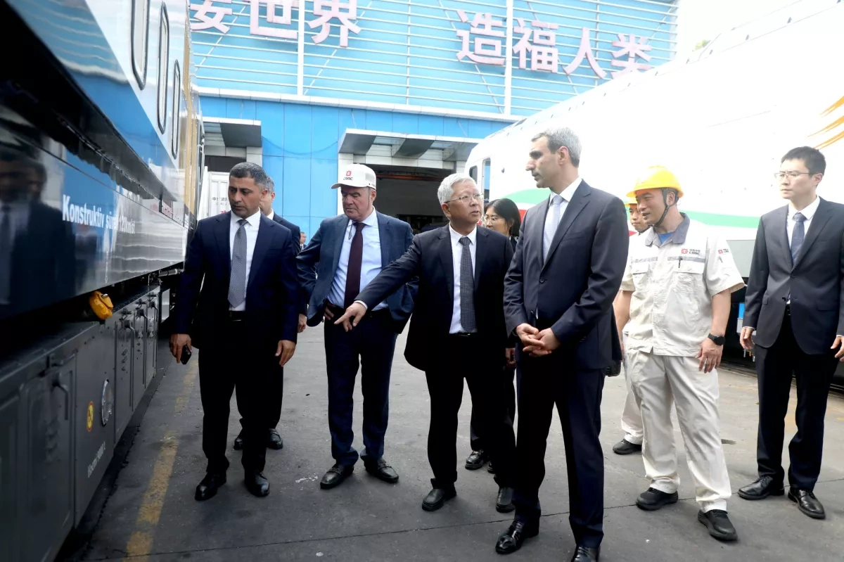 Azerbaijan boosts rail fleet with Chinese partnership PHOTO