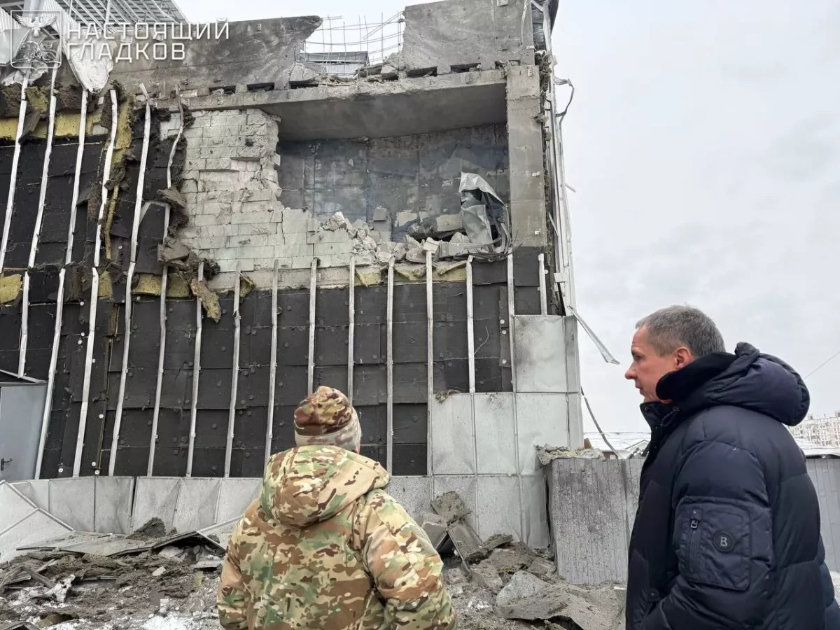 Two civilians injured in attack on Russia’s Belgorod region, authorities say PHOTO