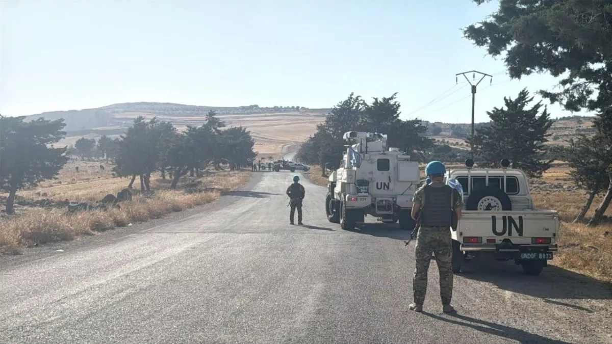 Kazakh peacekeepers conduct over 400 operations on Golan Heights PHOTO