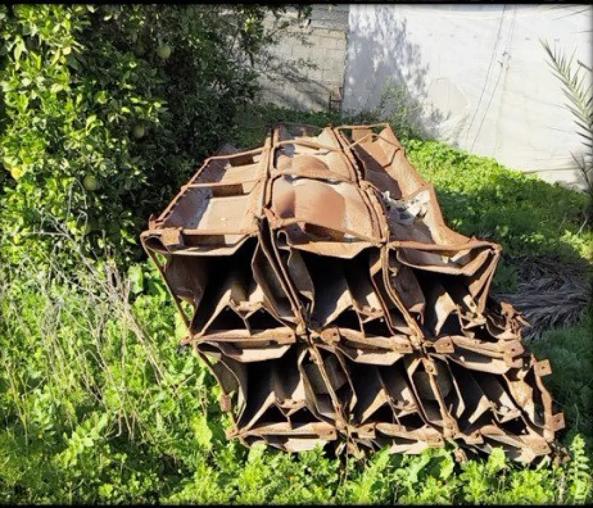 Israeli forces uncover, destroy rocket launchers in Gaza Strip PHOTO