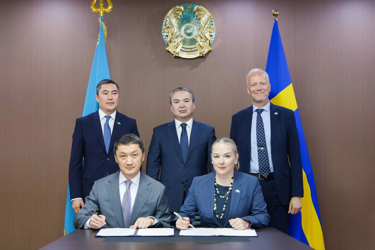 Kazakhstan, Sweden establish commission on economic cooperation
