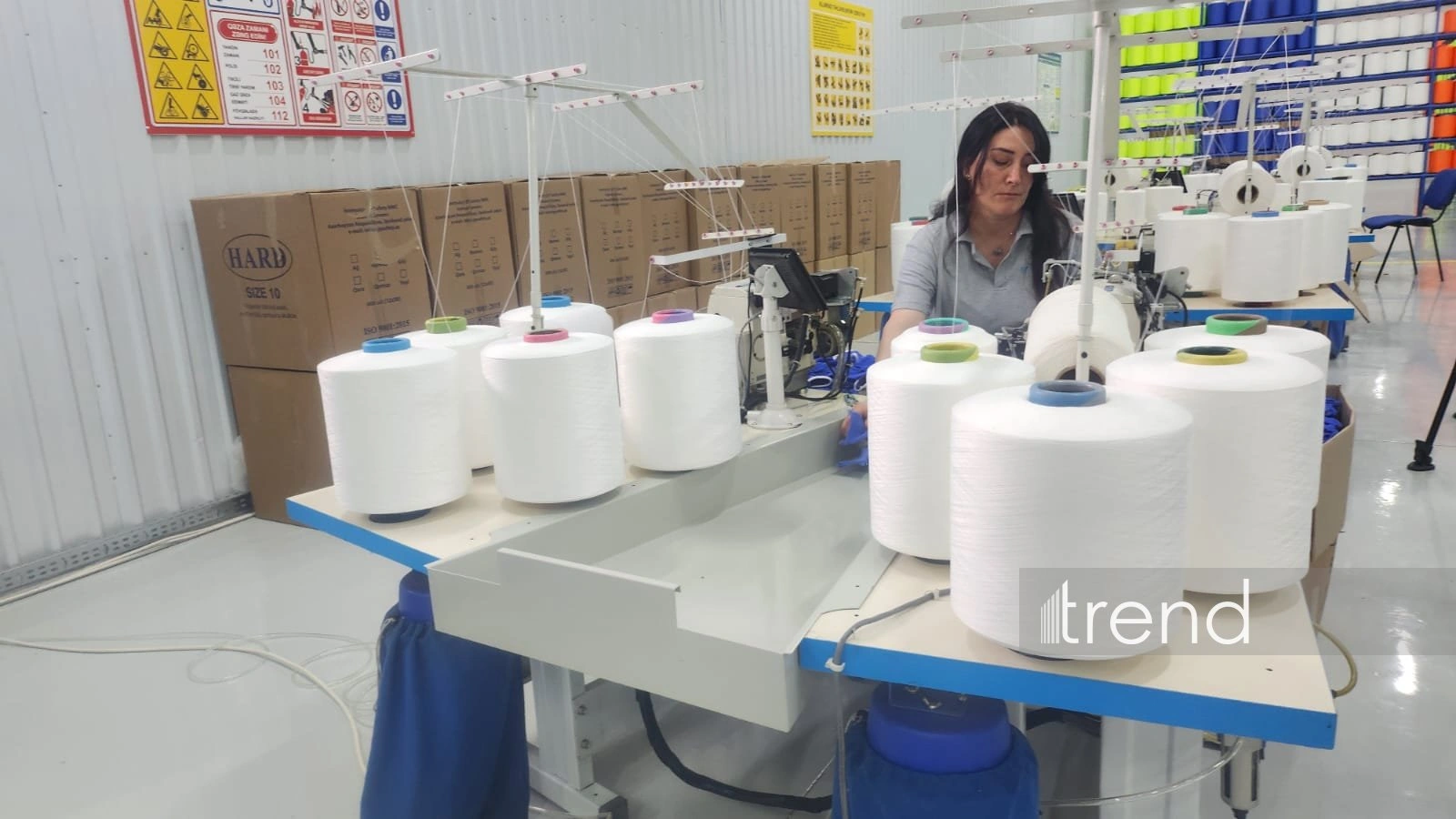 Work gloves manufacturing enterprise starts operations in Azerbaijan's Khankendi (PHOTO)