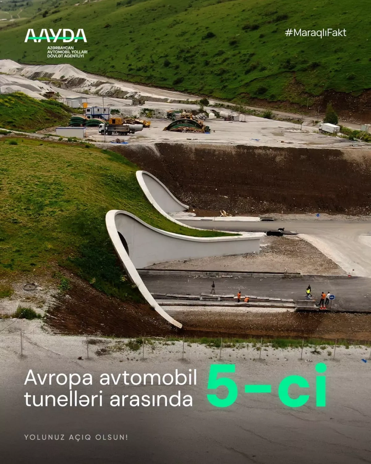 Azerbaijan’s Murovdagh tunnel set to become one of world’s longest PHOTO