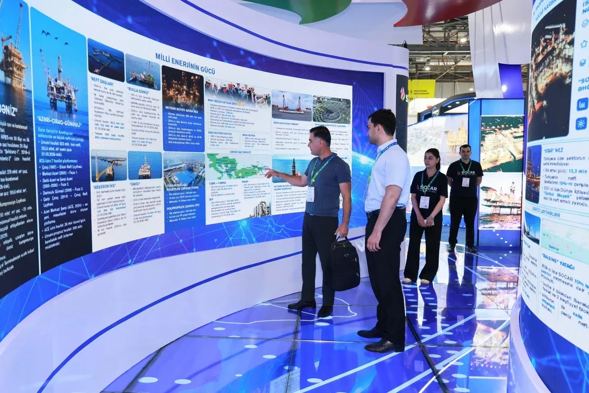 SOCAR showcases global energy footprint at Caspian Oil and Gas Exhibition PHOTO