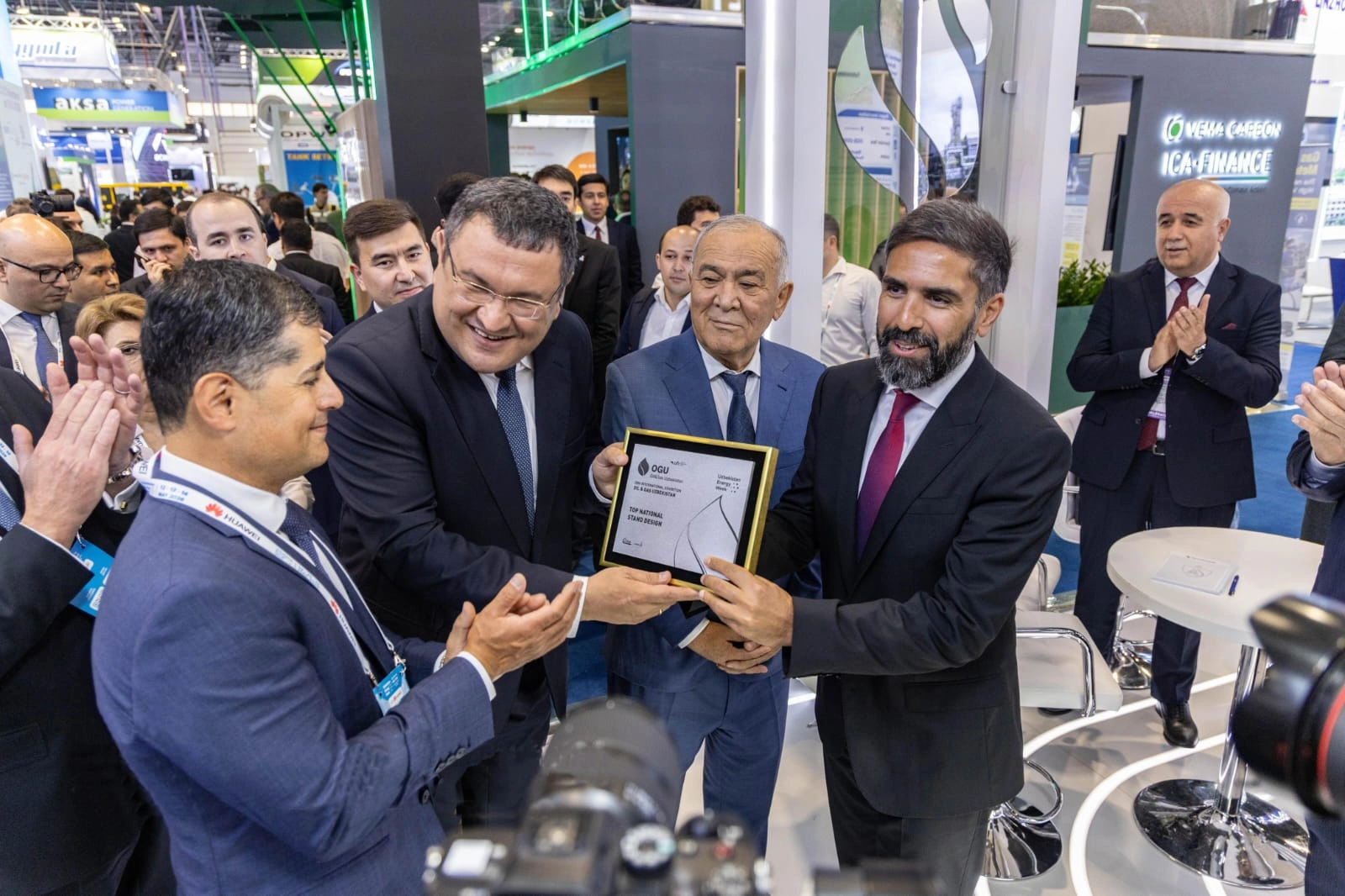 SOCAR President participates in 28th International Oil and Gas Exhibition and Conference of Uzbekistan (PHOTO)