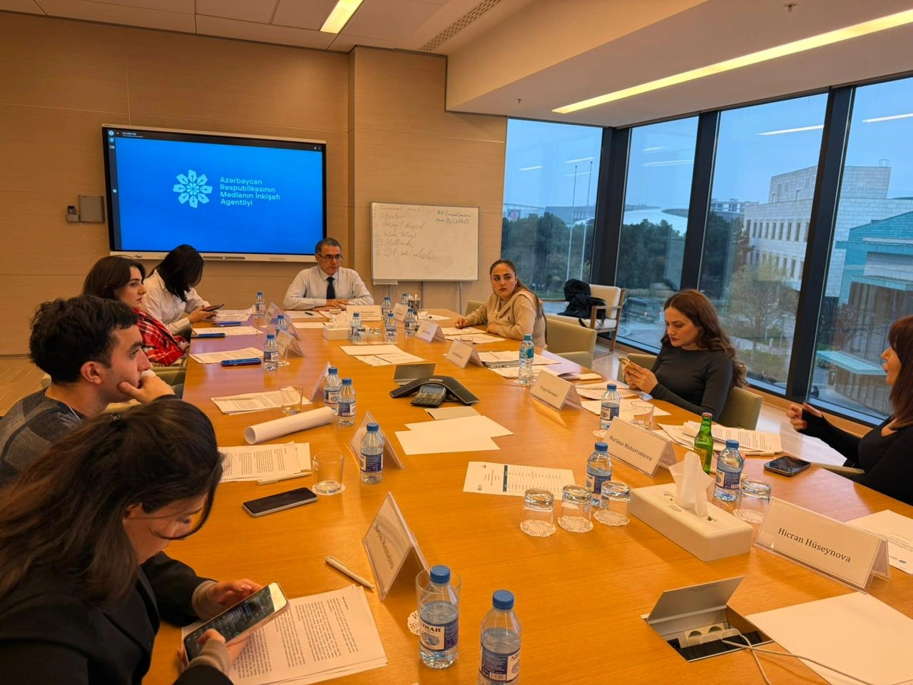 Training in Azerbaijan diving into current trends in modern journalism (PHOTO)