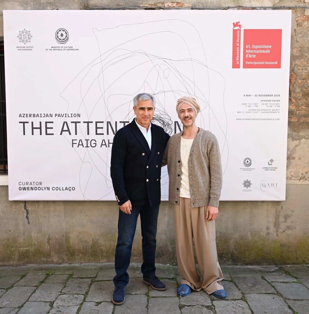 Azerbaijan presents “Attention” project at 61st Venice Biennale (PHOTO)