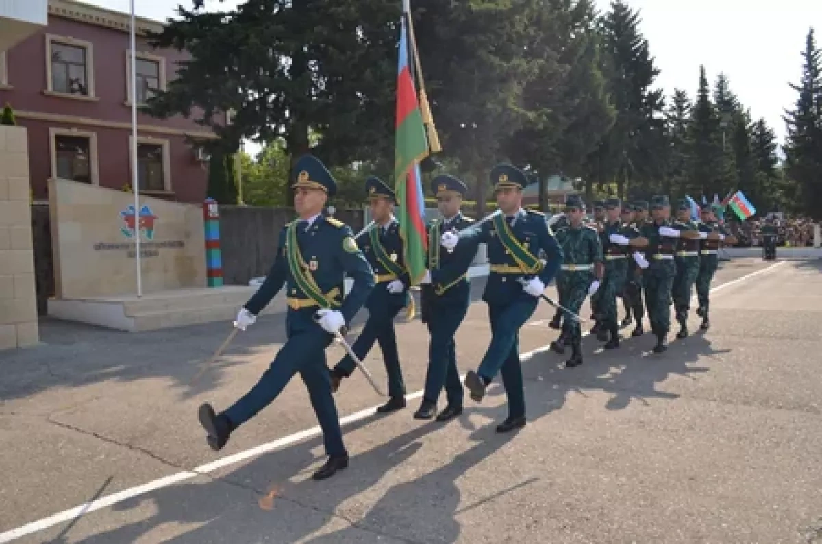 Azerbaijan’s young border guards take military oath at solemn ceremony PHOTO