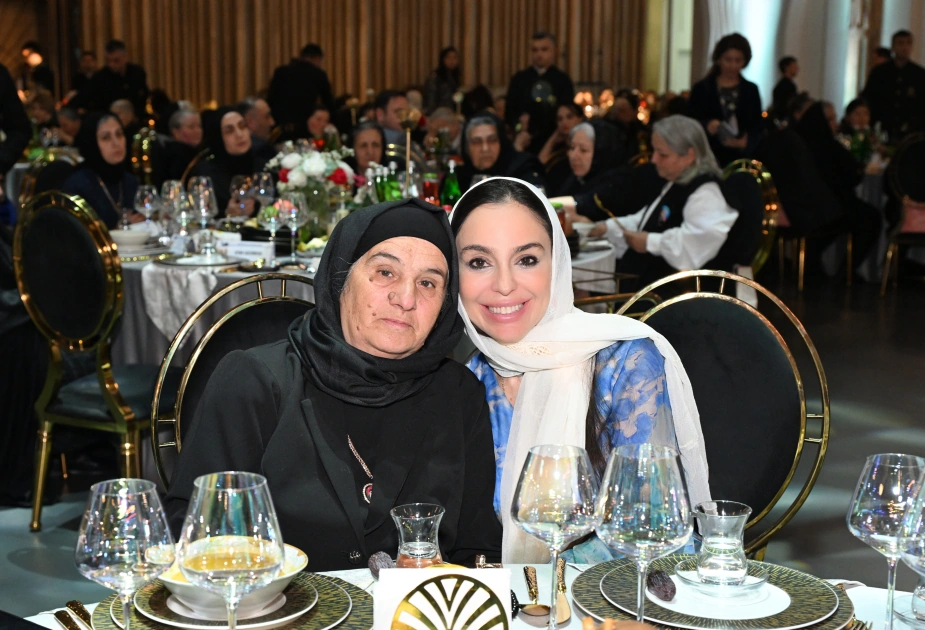 Leyla Aliyeva attends iftar dinner held with participation of martyrs’ mothers
