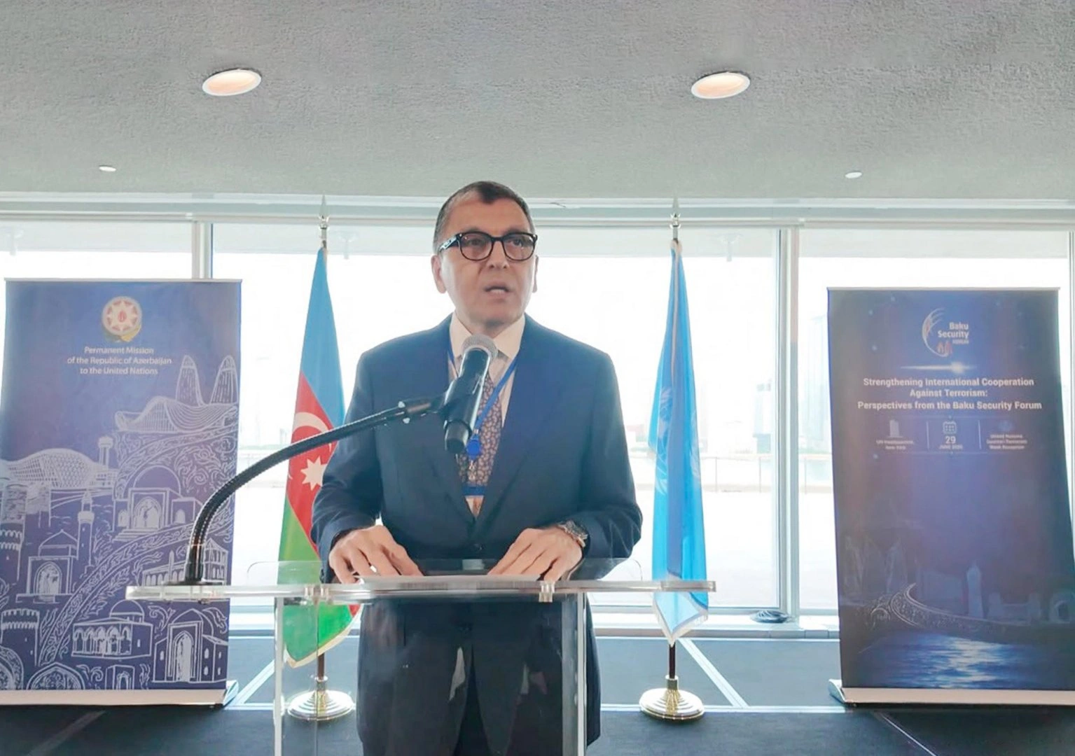 UN hosts Baku Security Forum's international public presentation (PHOTO)