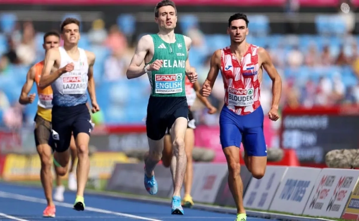 Irish athlete breaks 48-year-old European 800m record to reach final