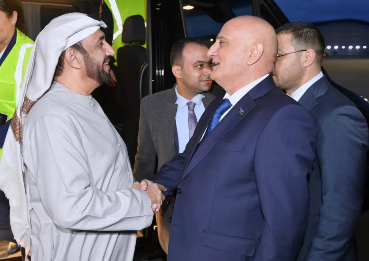 President of Arab Parliament arrives in Azerbaijan PHOTO