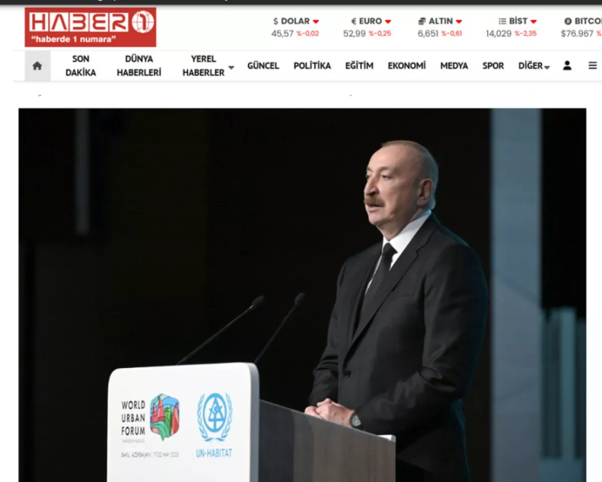 WUF13 opening ceremony in Baku draws wide international media coverage PHOTO