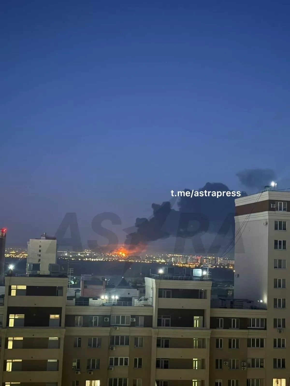 ASTRA: Kuibyshev oil refinery catches fire in Russia’s Samara following attack PHOTO / VIDEO