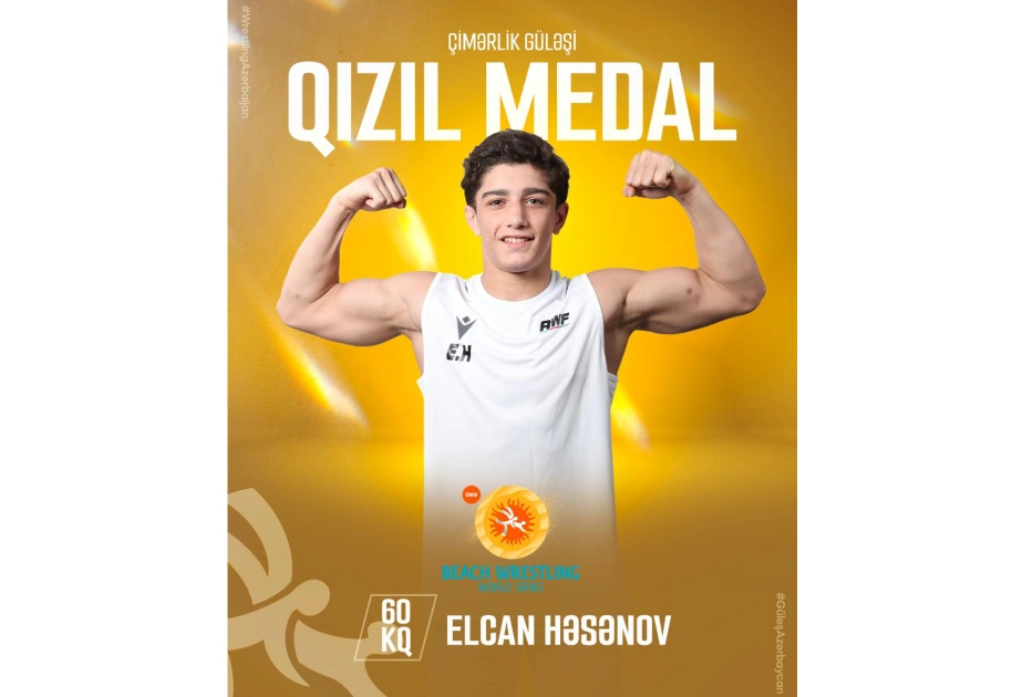 Azerbaijan’s beach wrestling team becomes European champion