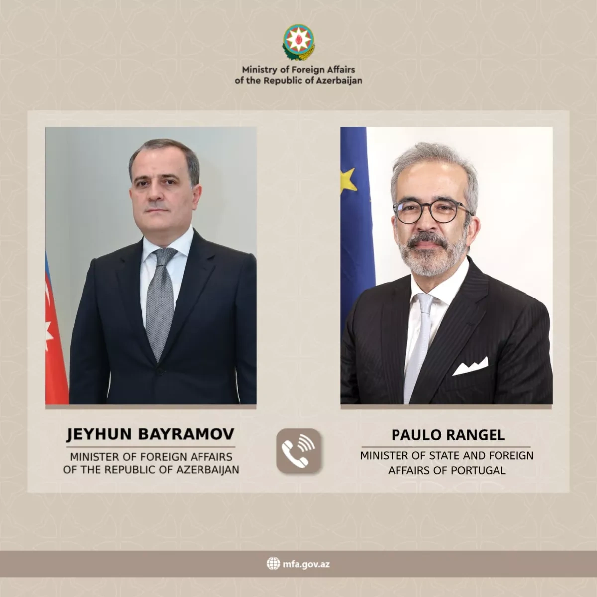Azerbaijani FM briefs Romania, Portugal on Iran-linked drone strike on Nakhchivan