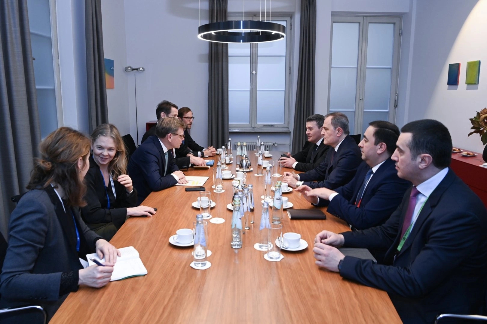 Azerbaijan and Germany FM's discuss bilateral ties