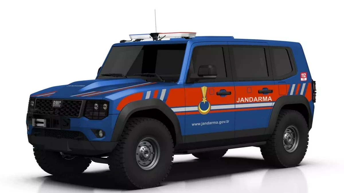 New Turkish armoured patrol vehicle TULGA 4x4 enters active service PHOTO