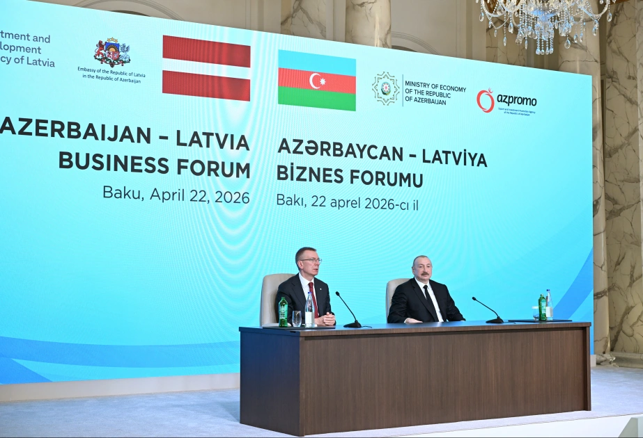 Azerbaijan is a strategic partner for many European countries - President Edgars Rinkēvičs